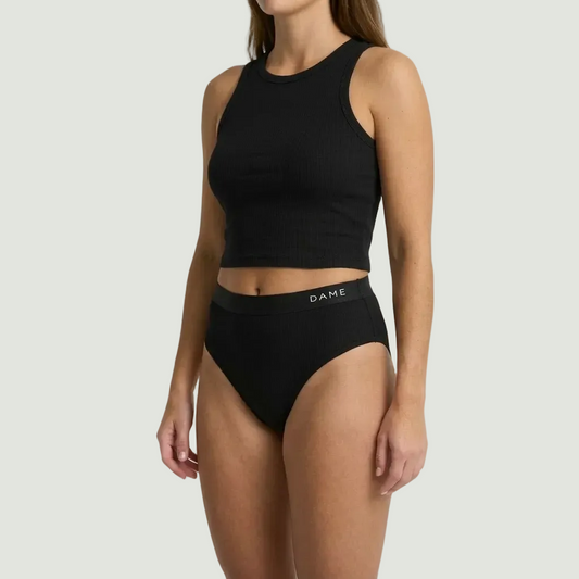 DAME High Waist Period Pants, front